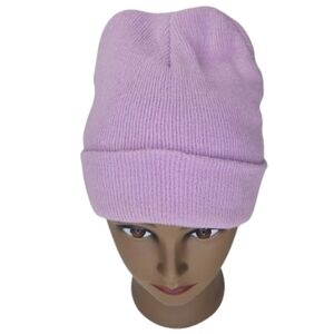🎁 Wild Fable Solid Unisex Women/Men Beanie Knitting Hat Autumn Purple One Size